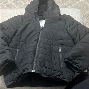 Abercrombie kids Black Puffer Jacket